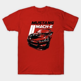 Mustang Mach-E Art T-Shirt